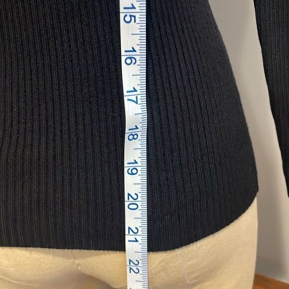 Boston Proper Ribbed Turtleneck Sweater Size XXS - Picture 6 of 10